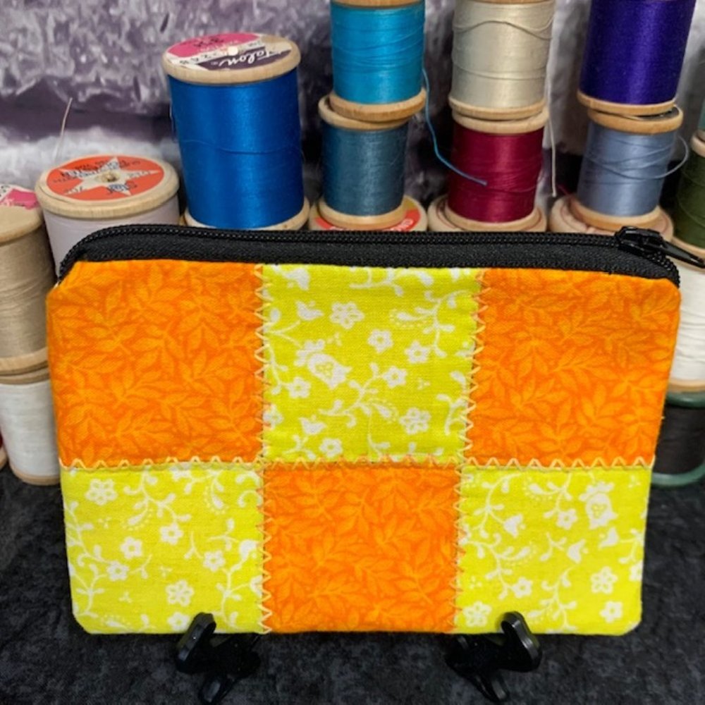 Quilted Wallet/Coin Pouch